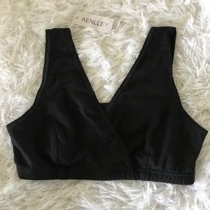 New Wrap Style Nursing Sleep Bra Large